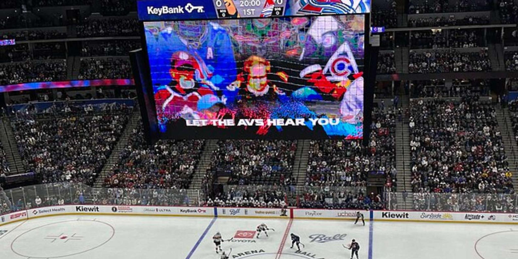 Denver Colorado Avalanche NHL Game Ticket - Image 2