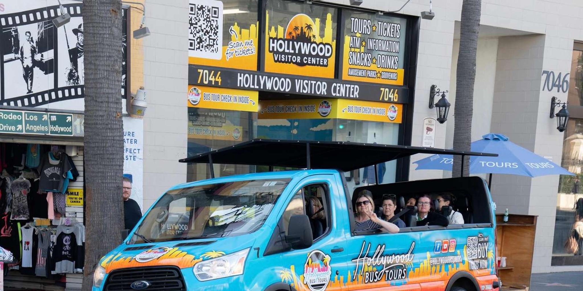 Los Angeles Celebrity Homes Open-Air Bus Tour