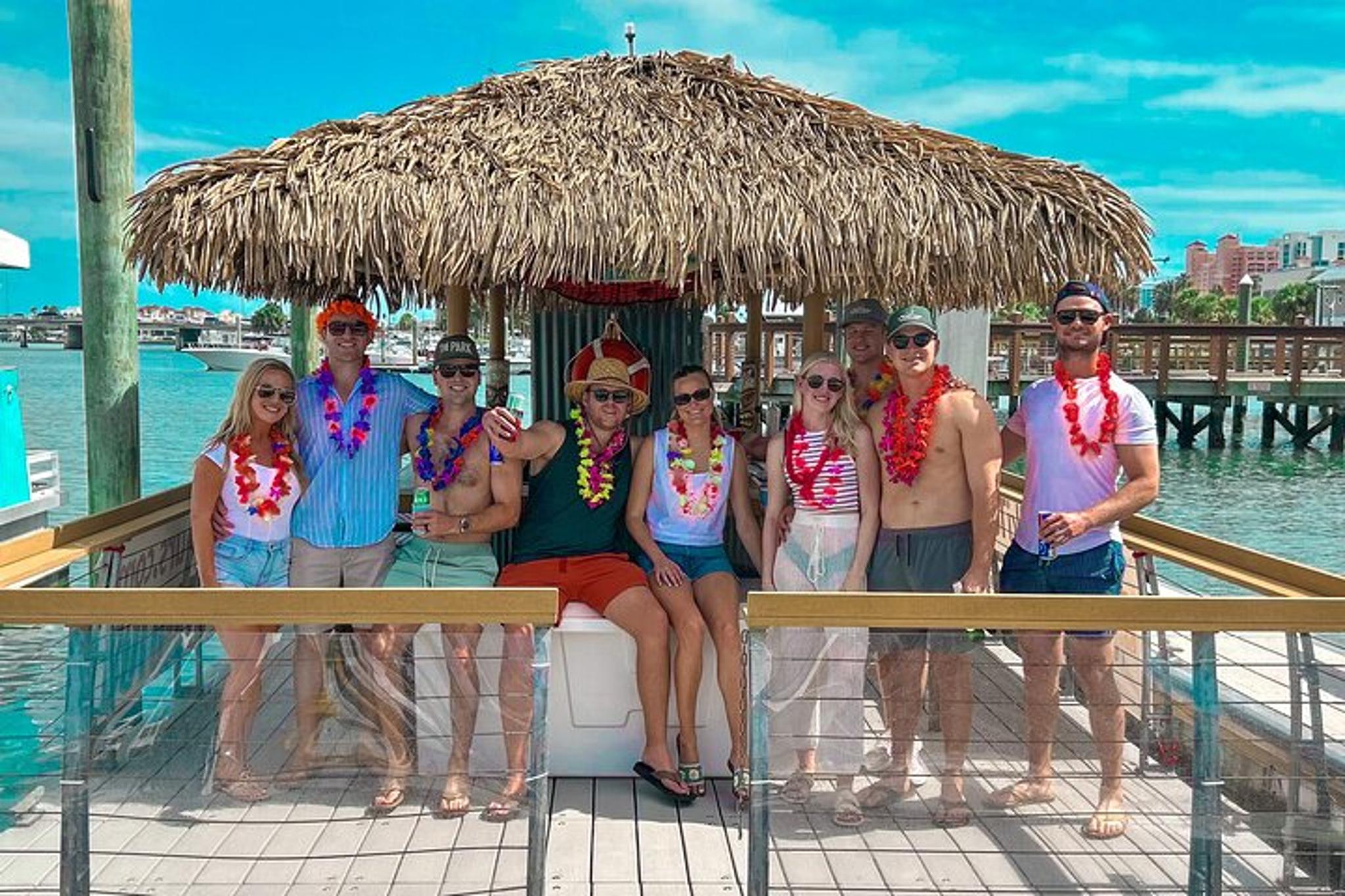 Clearwater Floating Tiki Boat Tour 2 hr - Image 5