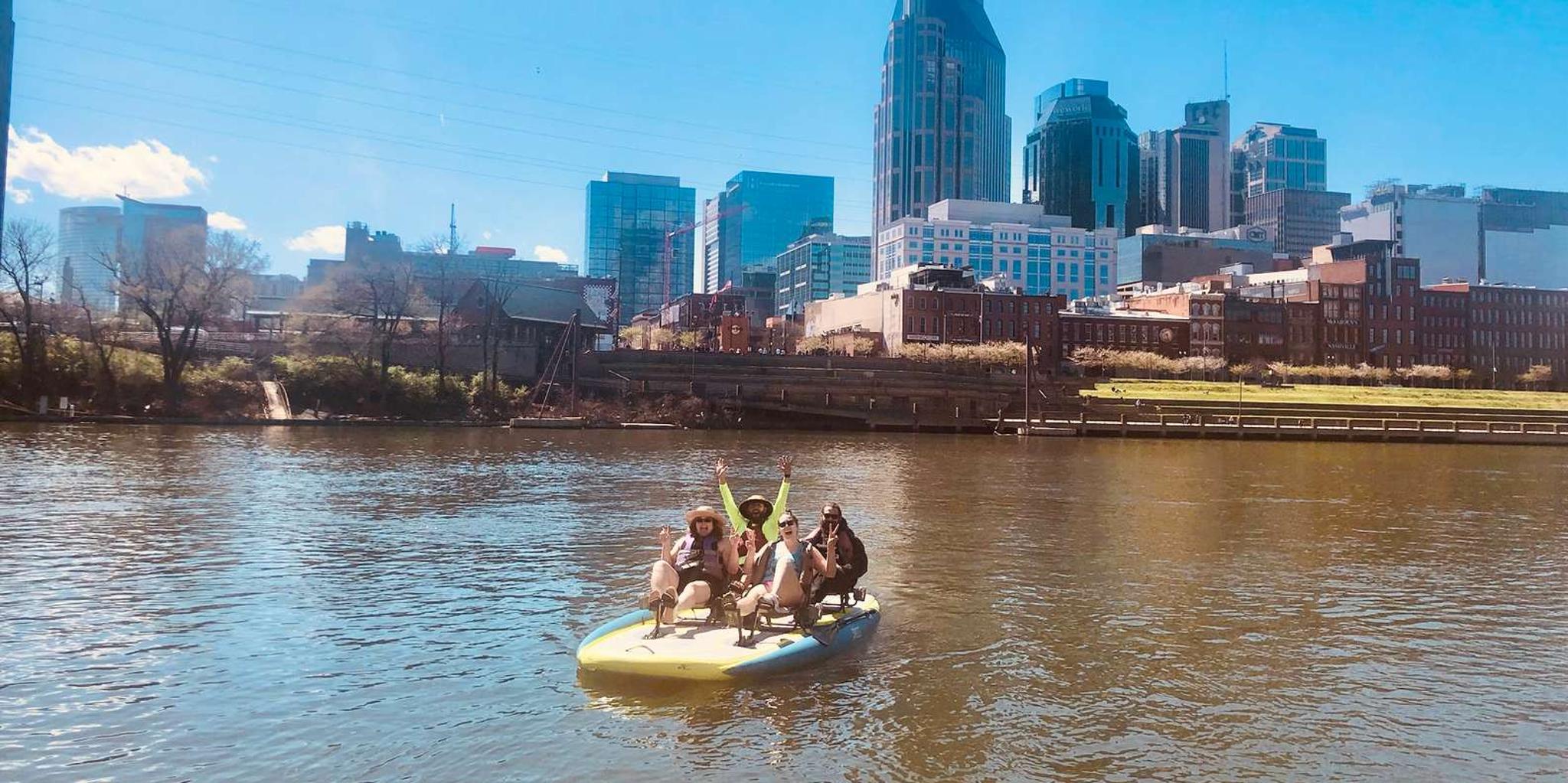 Nashville Pedal Kayak Rental for 2 to 4 People