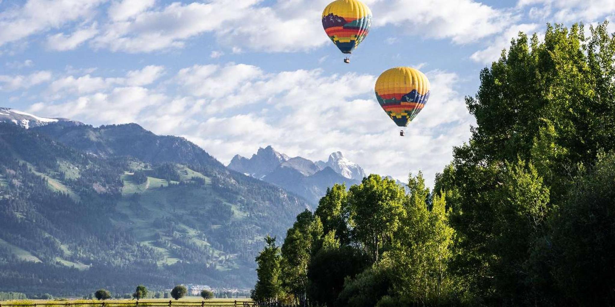 Teton Village Hot Air Balloon Tour at Sunrise - Image 2
