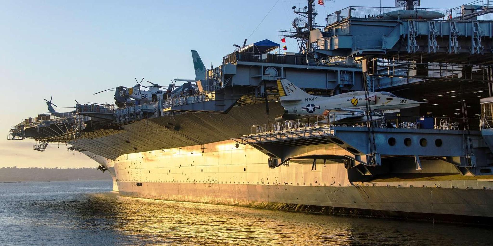 San Diego USS Midway and Waterfront Walking Tour