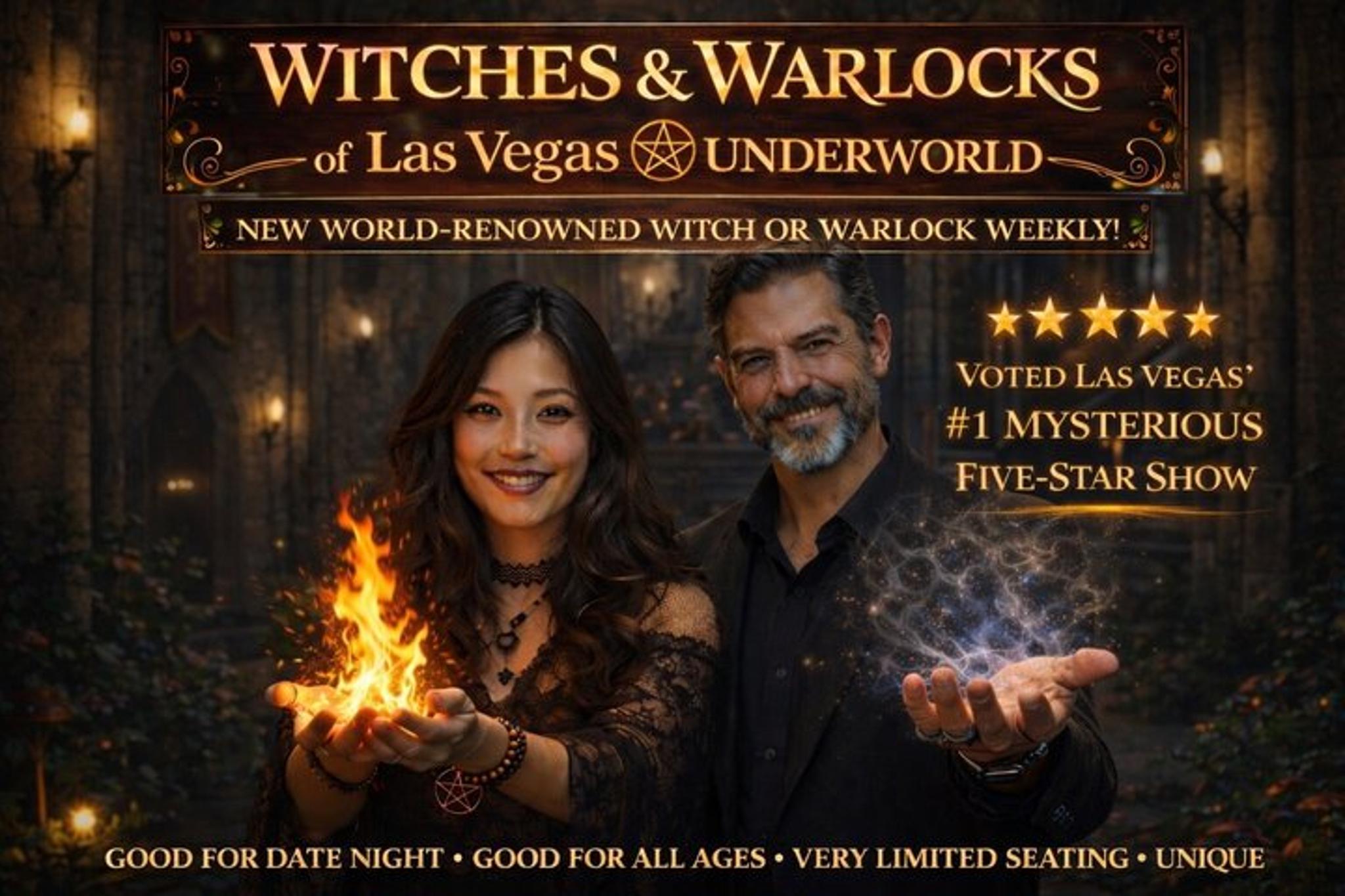 Las Vegas Magic Theater Witches and Warlocks Show 70 min