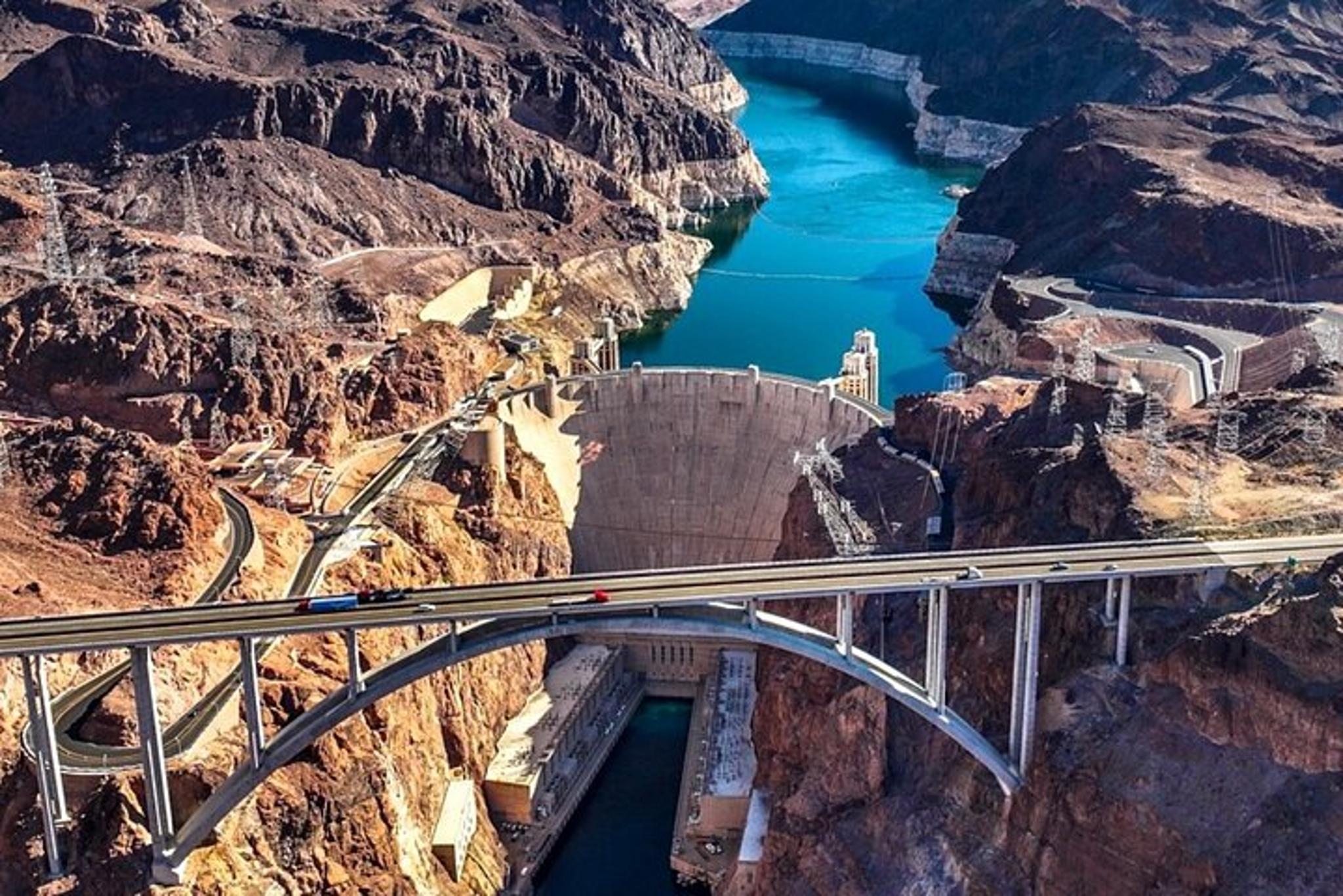 Las Vegas Hoover Dam Tour with Seven Magic Mountains - Image 1