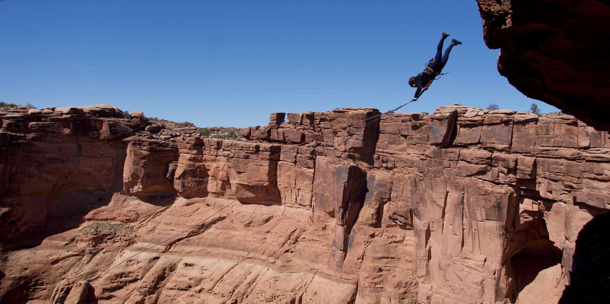 Moab Rope Swing Adventure