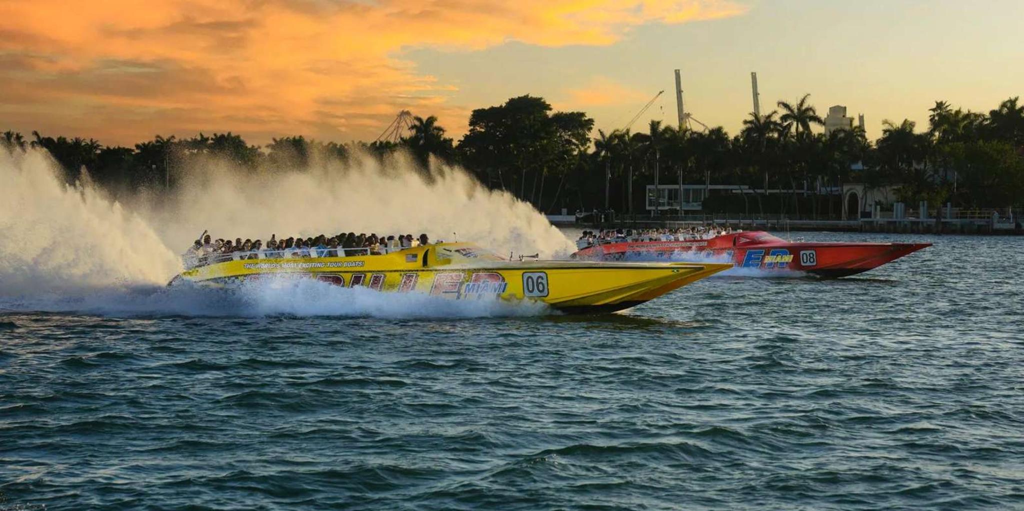 Miami Biscayne Bay Speedboat Tour - Image 1