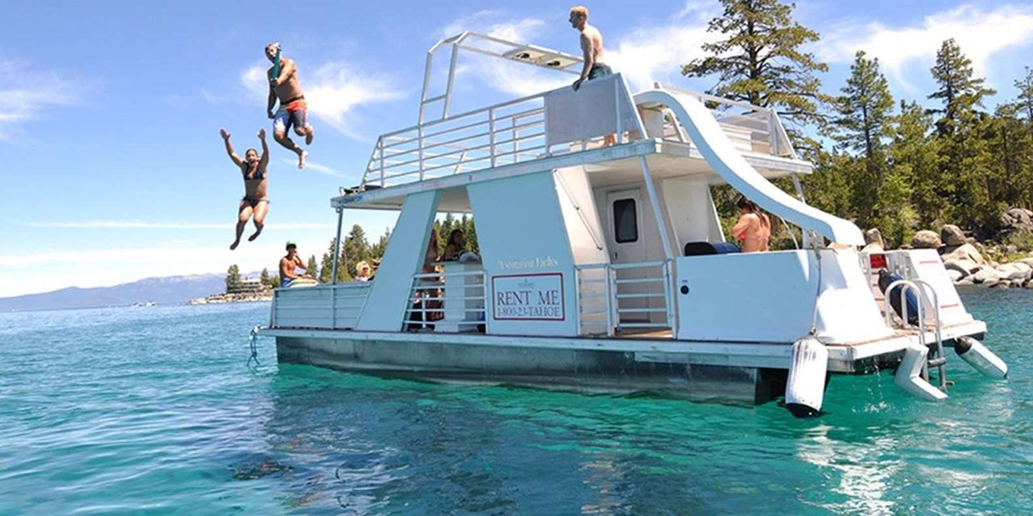 South Lake Tahoe Pontoon Boat Rental