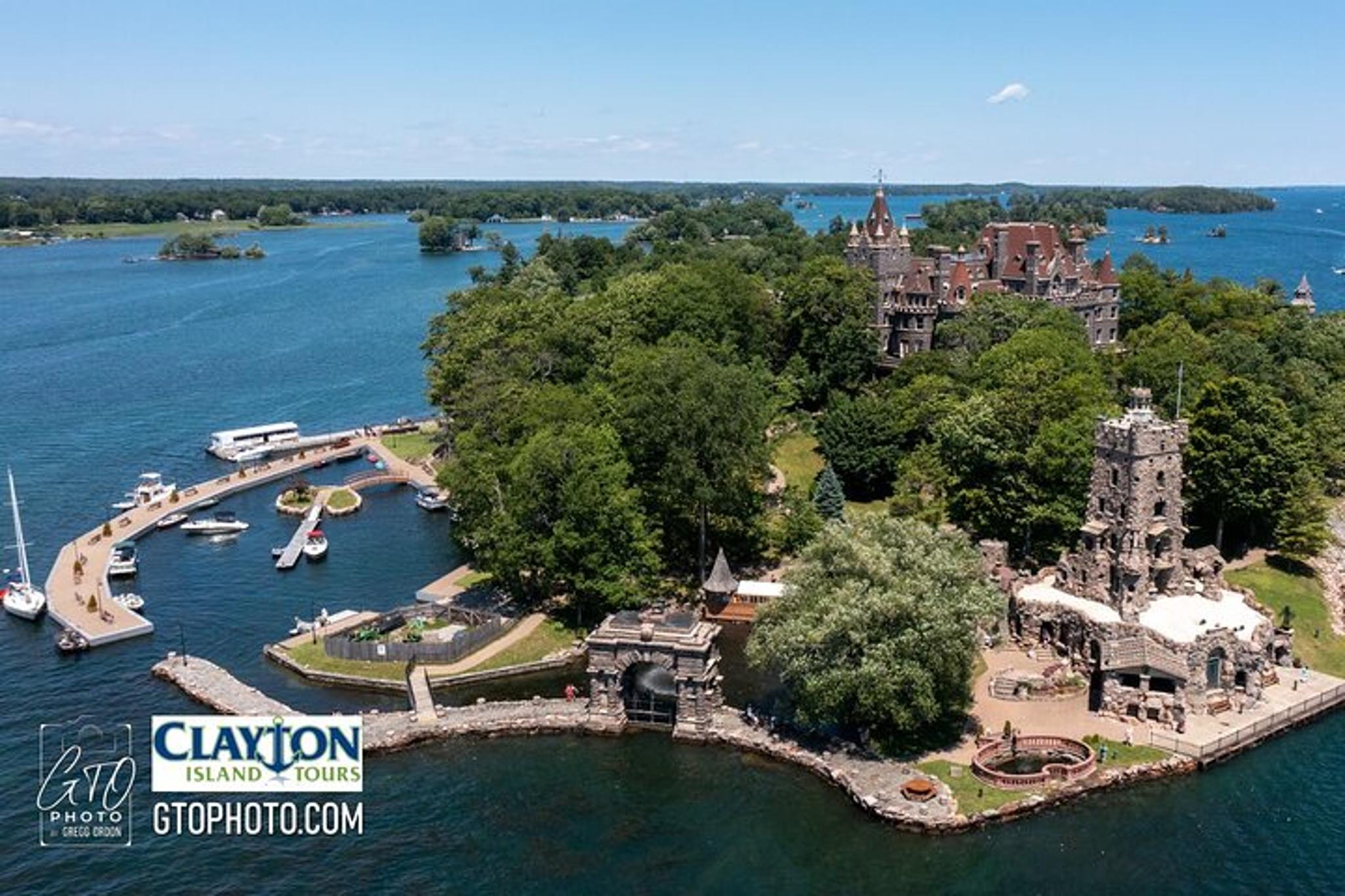 Clayton Boat Tour of Boldt Castle and Two Nations