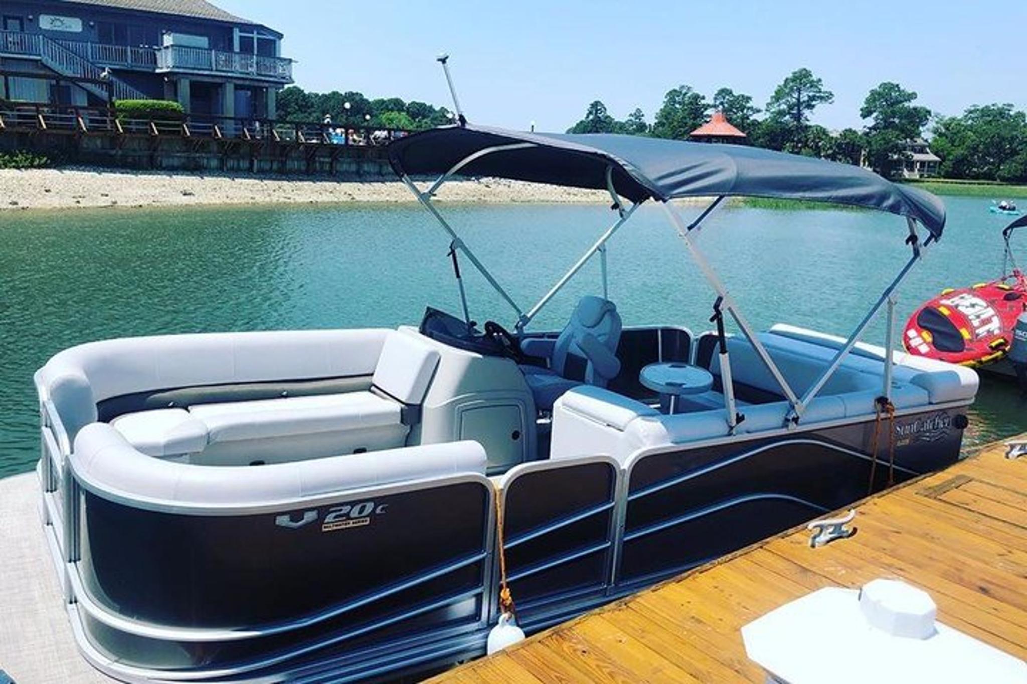 Hilton Head Pontoon Boat Rental 5 hr - Image 3