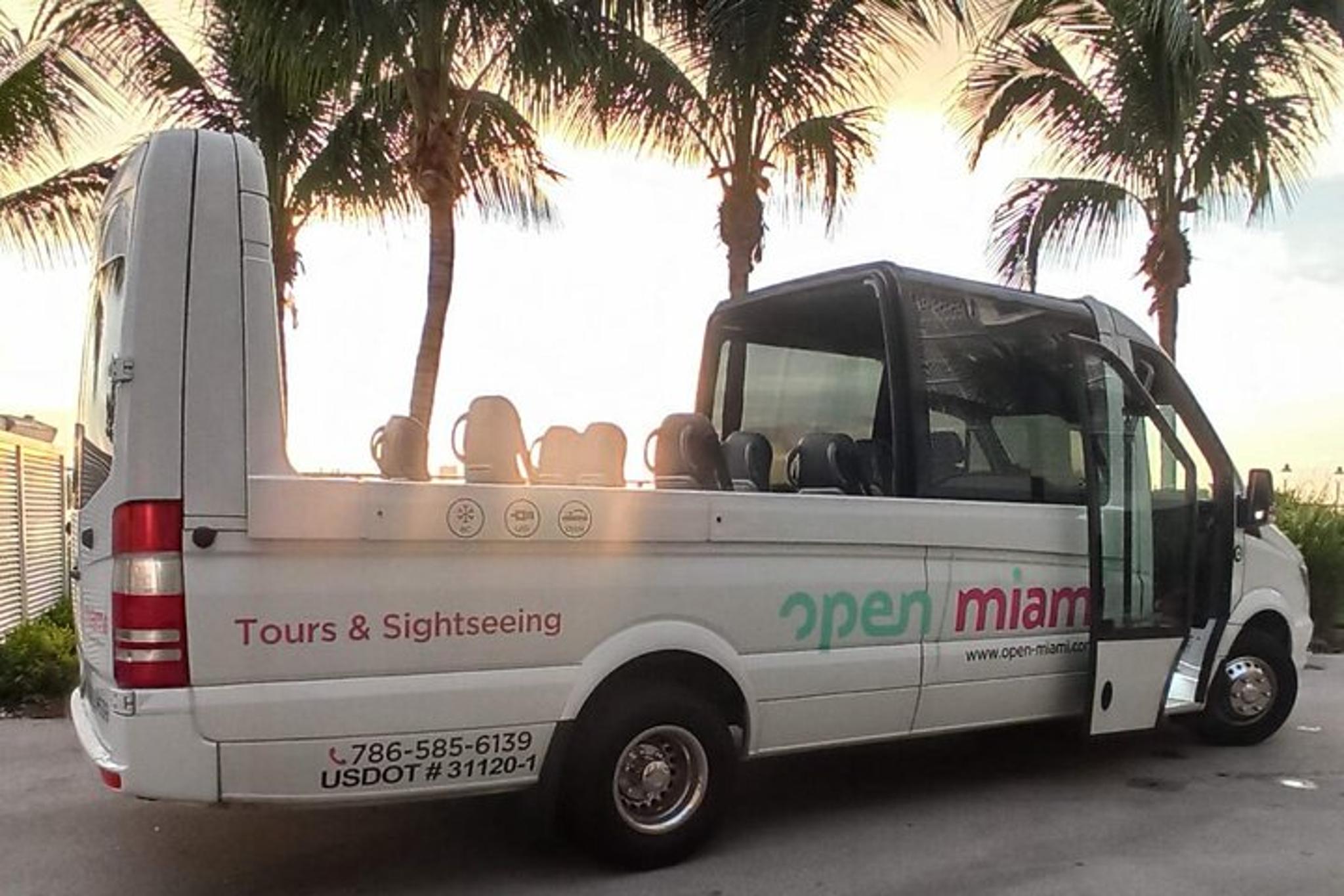 Miami Night Tour by Cabriolet Bus - Image 2