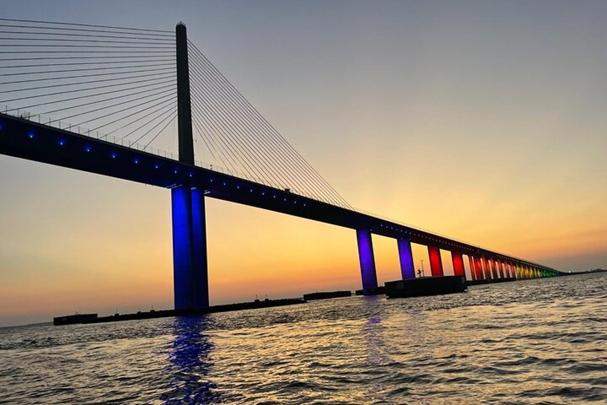 Gulfport Sunset Cruise and Bridge Tour