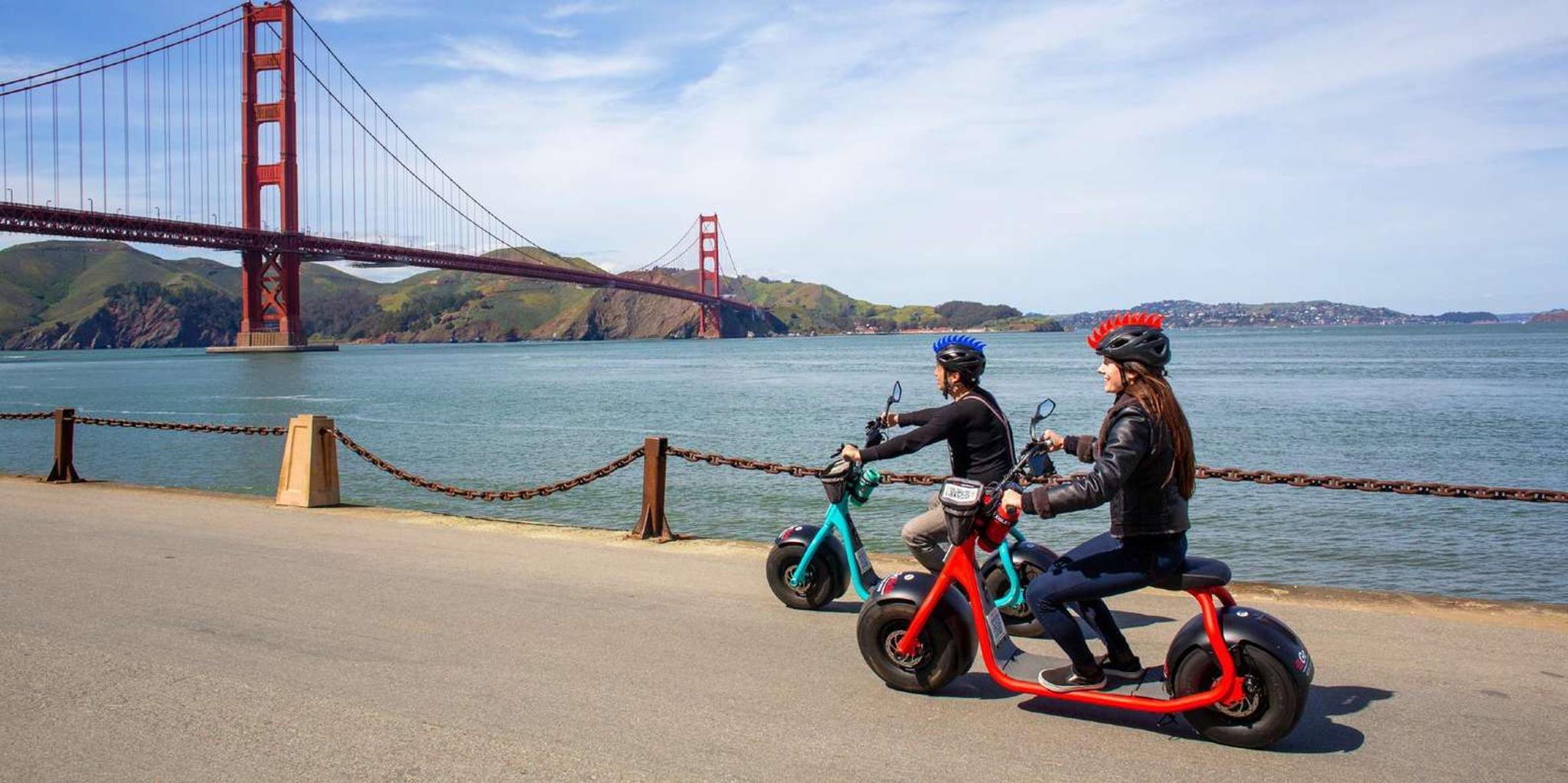 San Francisco Electric Scooter Rental with GPS Tour - Image 6