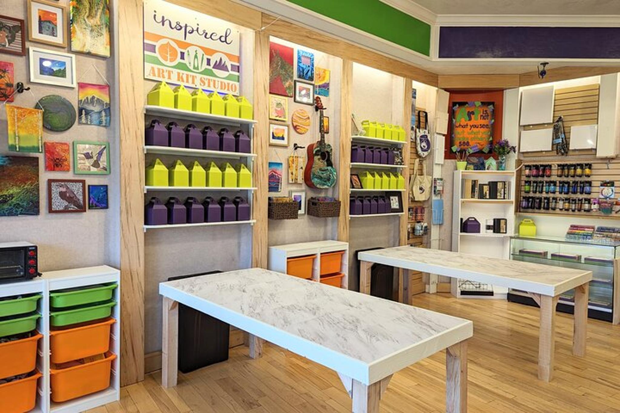 Estes Park Wildlife Collage Art Class - Image 6