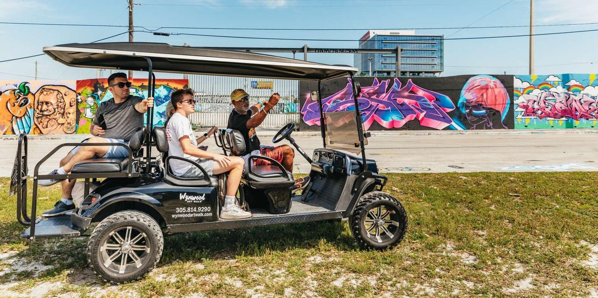 Miami Street Art Golf Cart Tour - Image 1