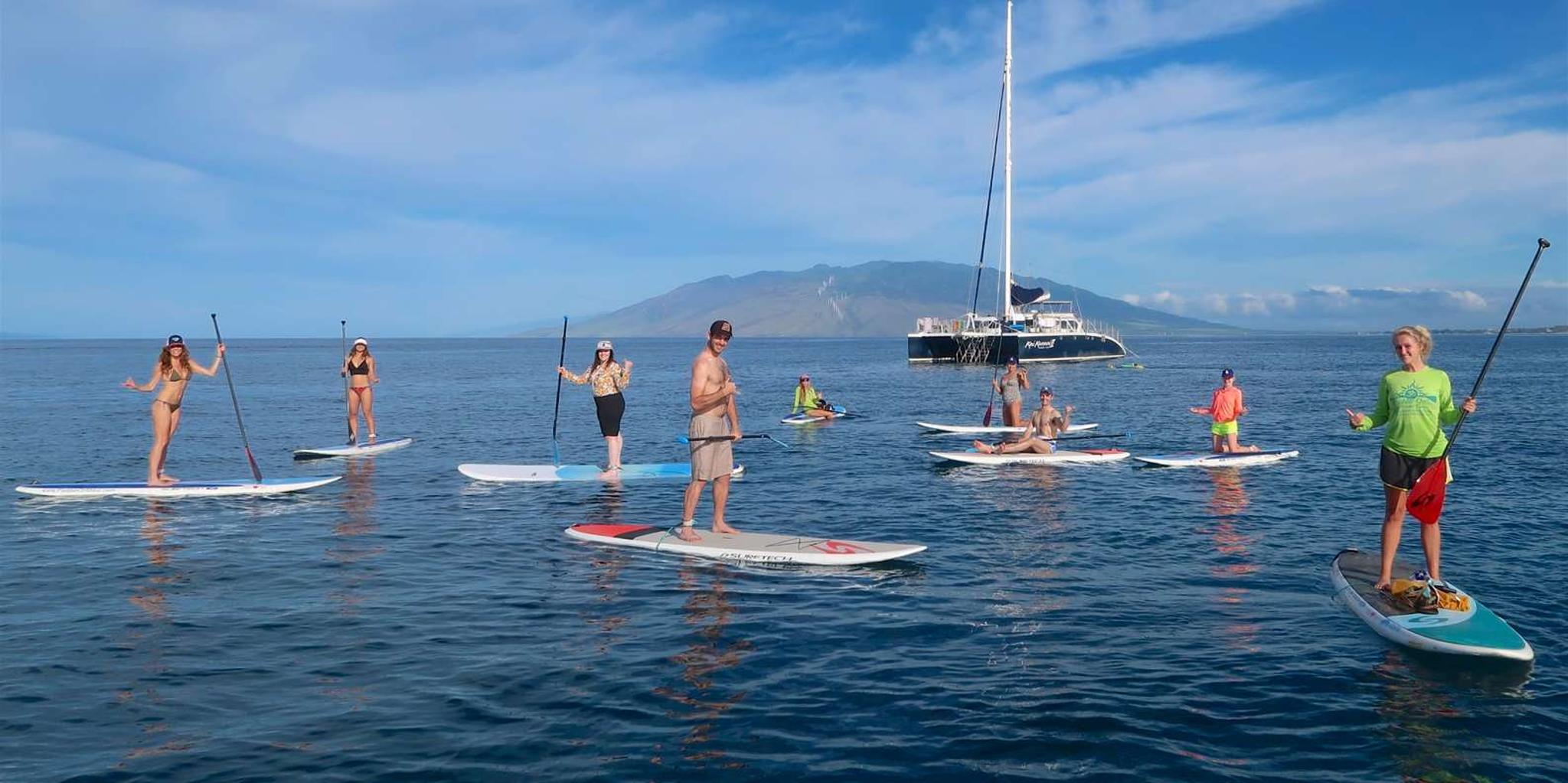 Maui Stand-Up Paddleboard Lesson at Polo Beach