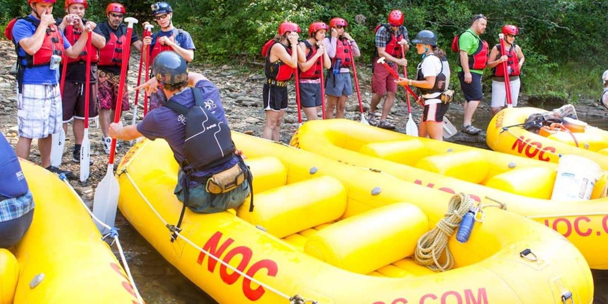 Clayton Chattooga River Rafting on Class III Rapids