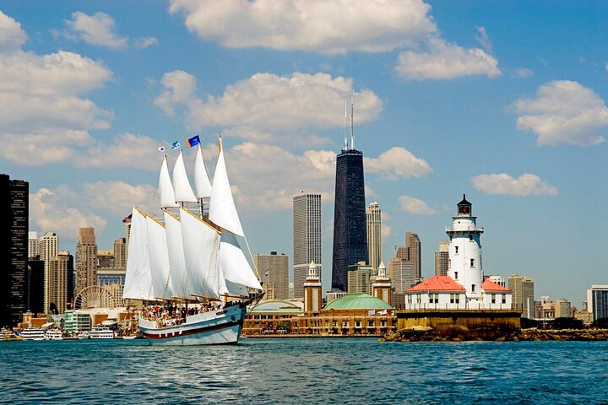 Chicago Skyline Sail on Tall Ship Windy - Image 2