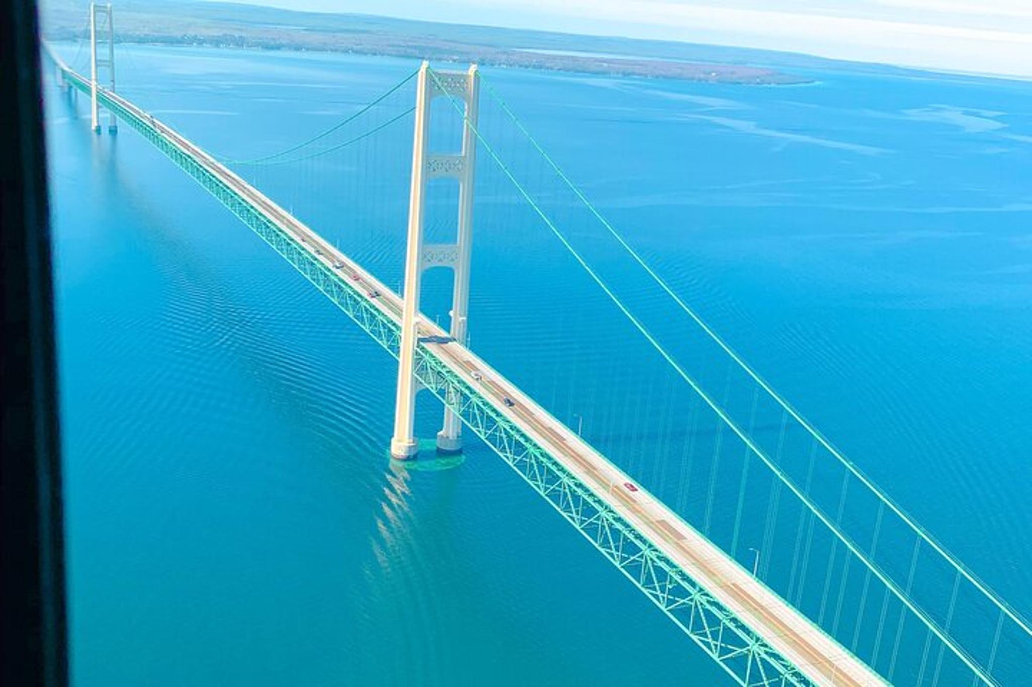 St. Ignace Mackinac Bridge Helicopter Tour - Image 5