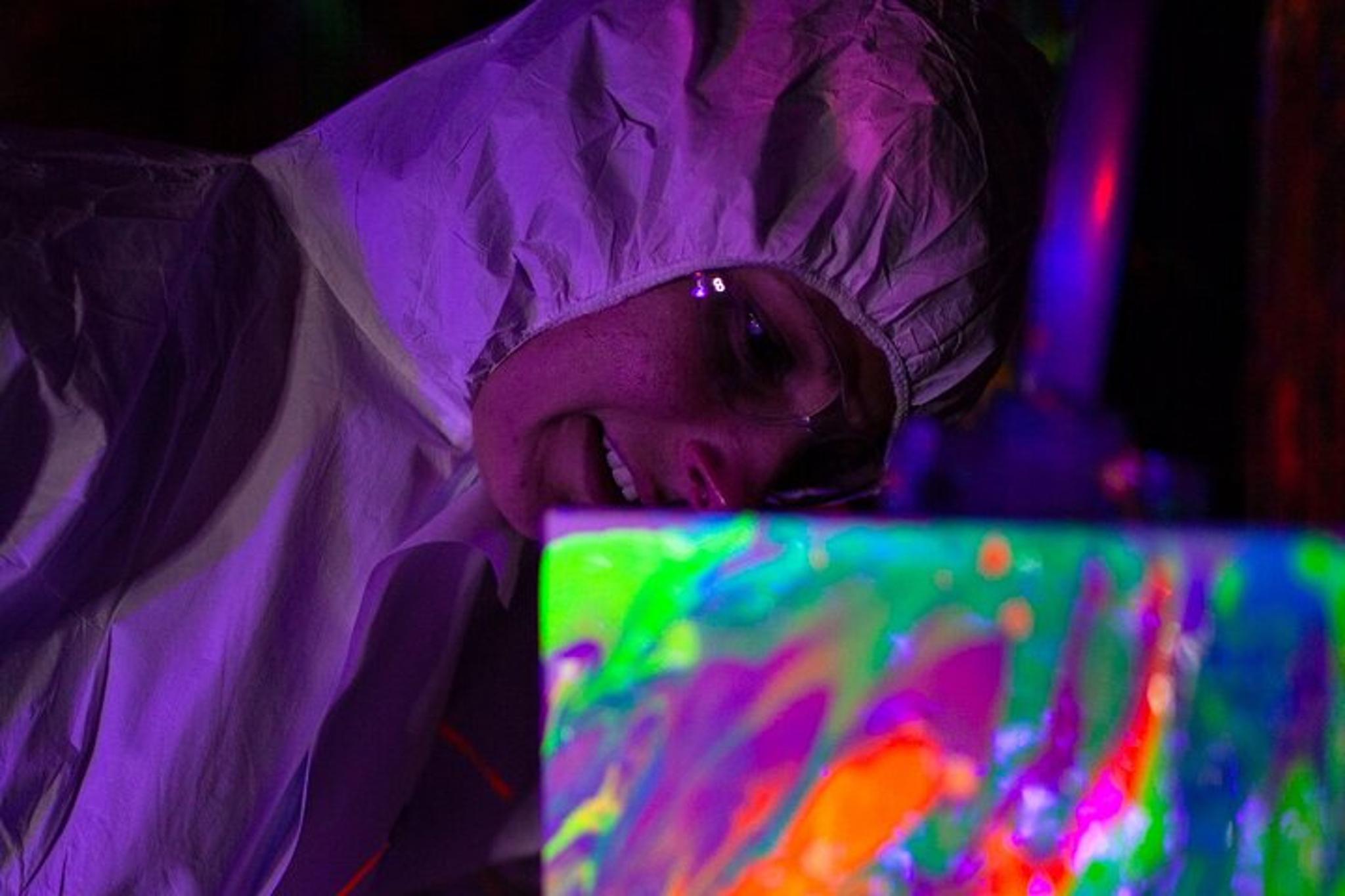 Baltimore Glow-in-the-Dark Splatter Paint Experience - Image 5