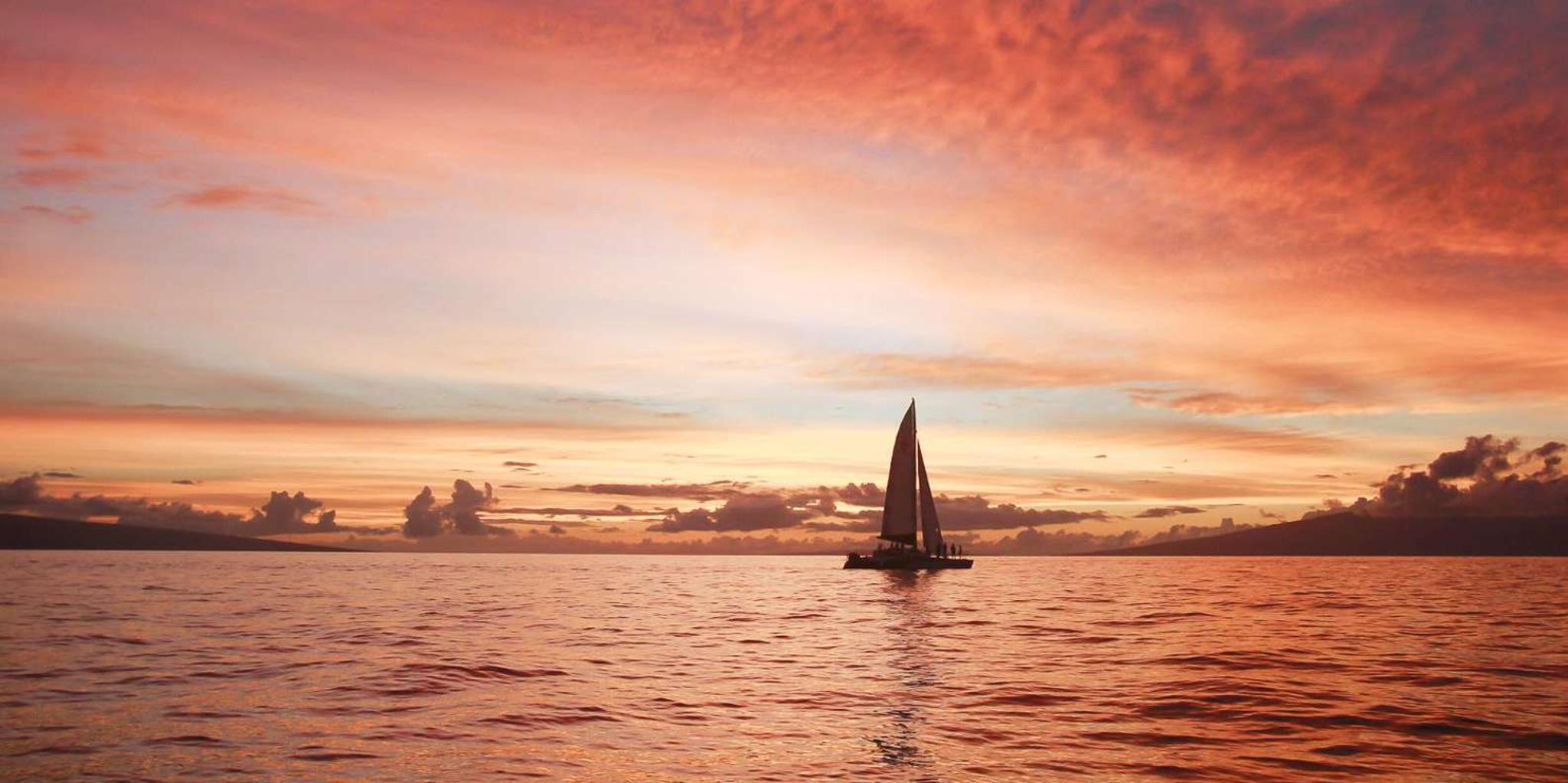 Maui Sunset Catamaran Sail - Image 4