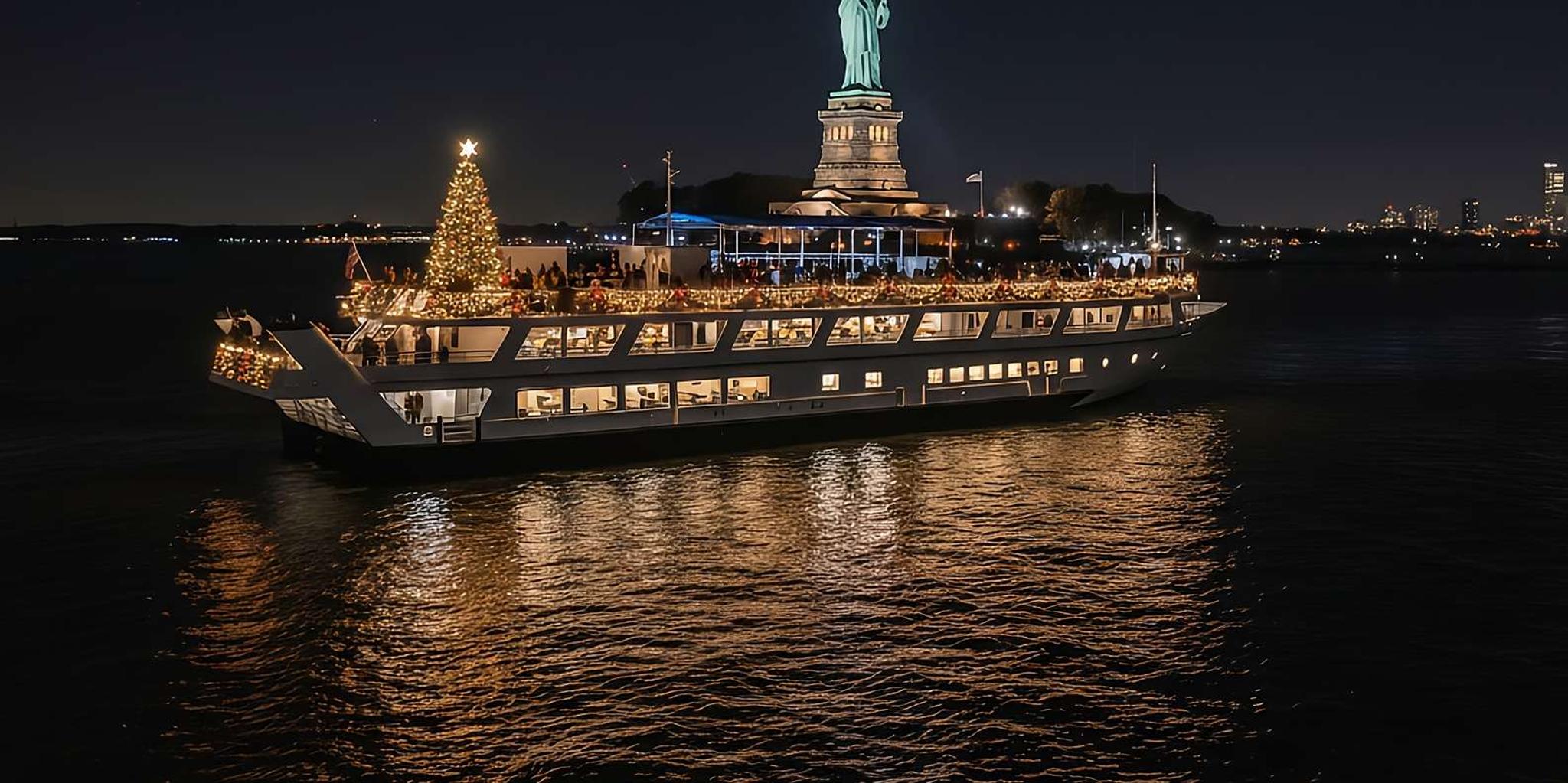 New York City Christmas Dinner Cruise - Image 2