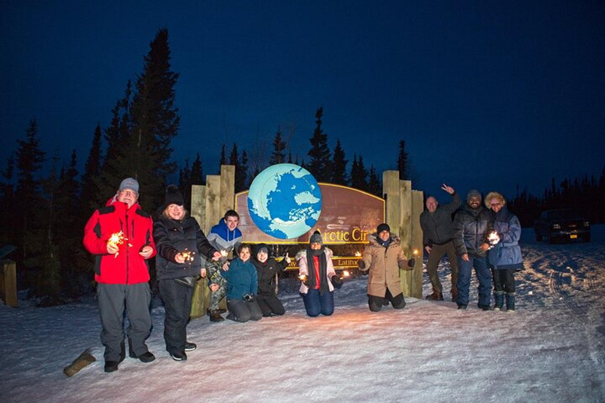 Fairbanks Arctic Circle Adventure with Aurora Viewing