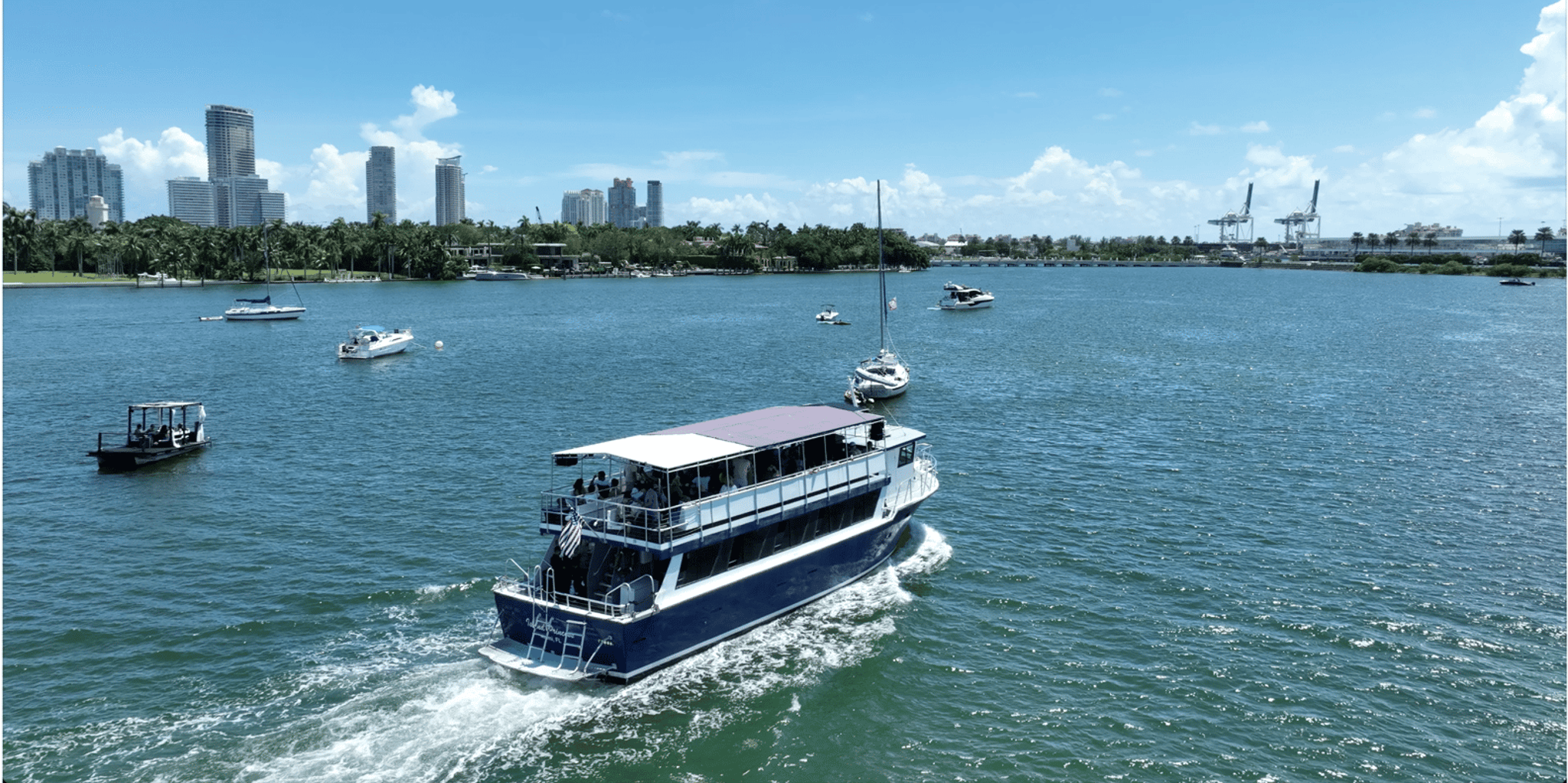 Miami Biscayne Bay Millionaire's Row Boat Tour - Image 6