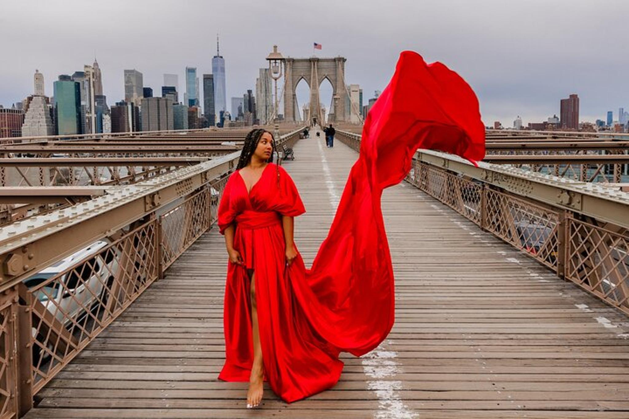 New York Flying-Dress Photoshoot - Image 6