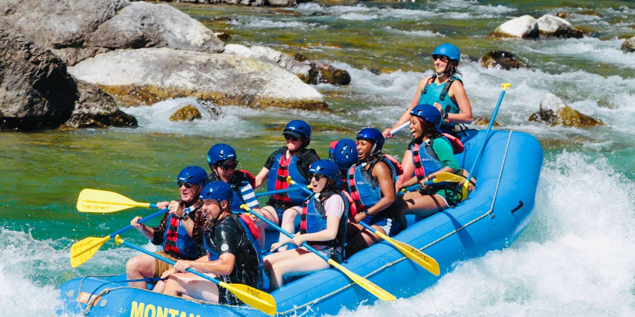 Glacier National Park Whitewater Rafting Adventure