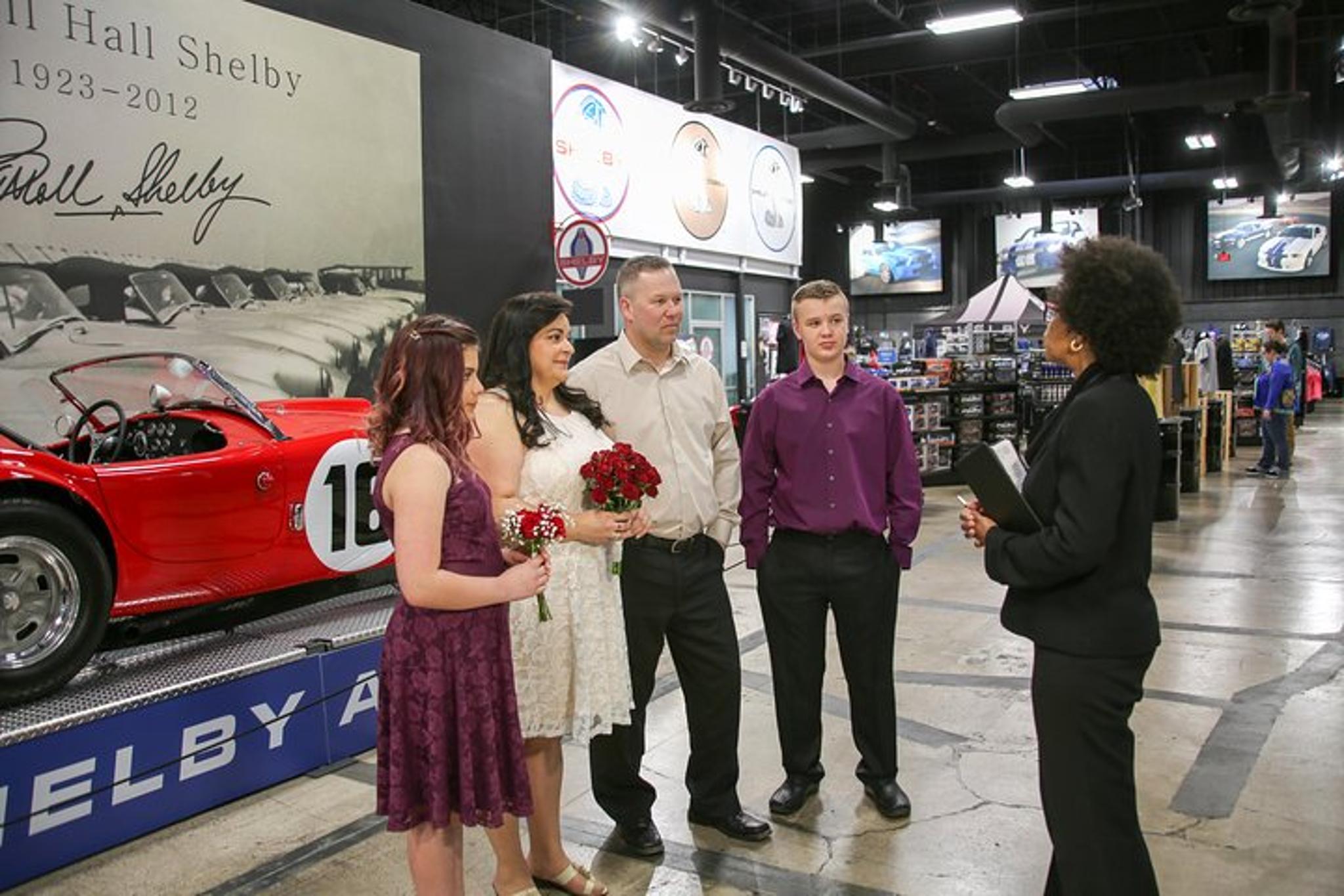 Las Vegas Shelby Auto Museum Wedding - Image 5