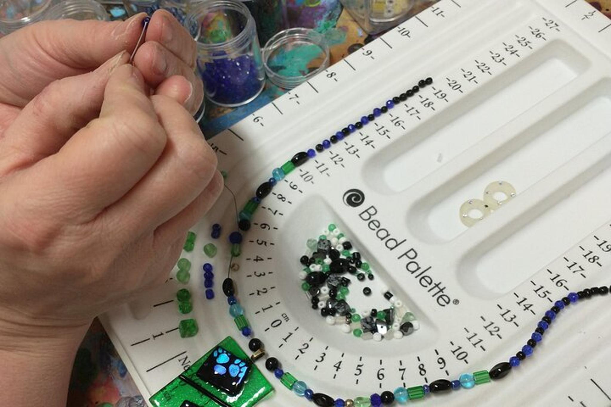 Estes Park Fused Glass Necklace Class 90 Min - Image 5