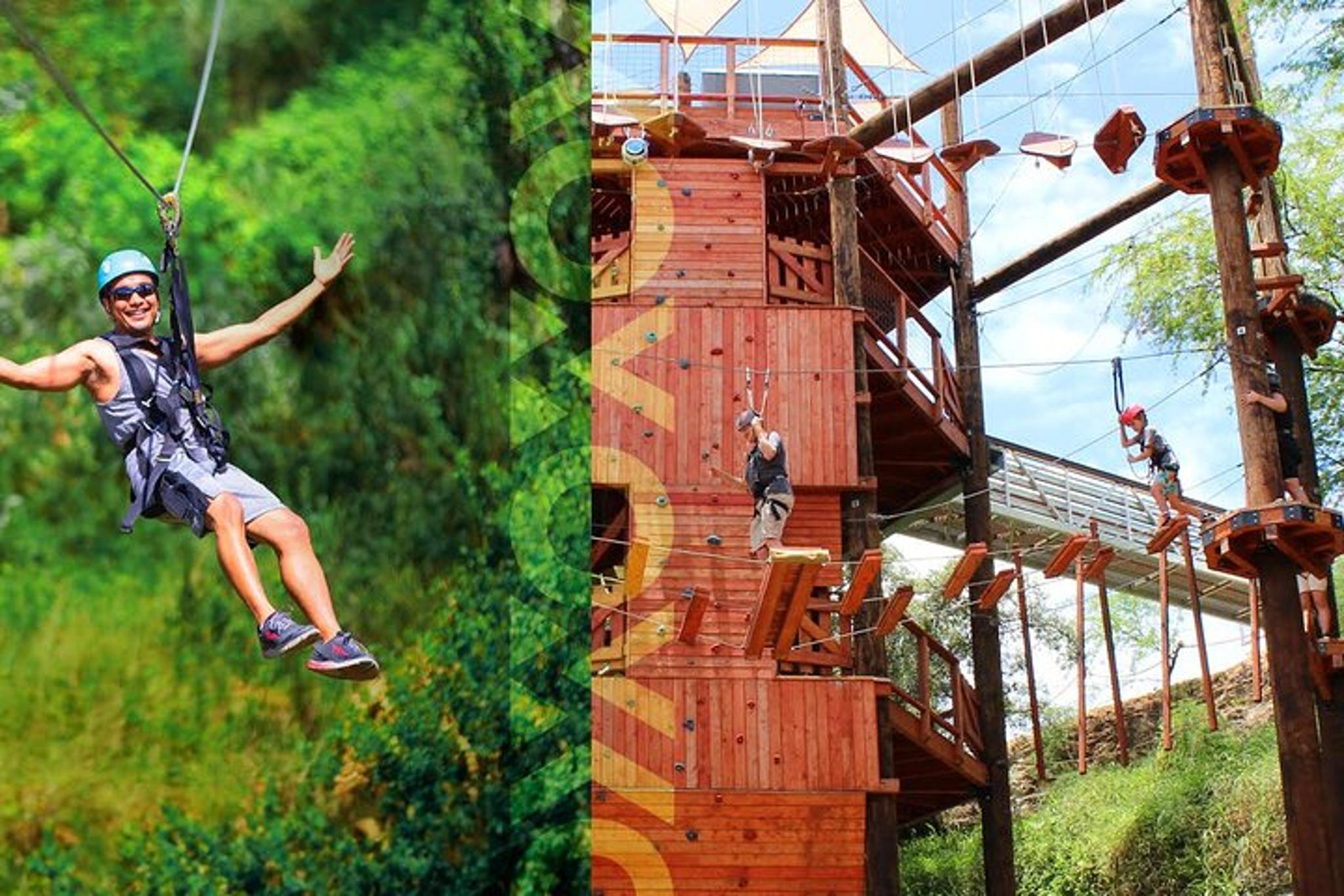 Oahu Zipline and Adventure Tower Combo - Image 1