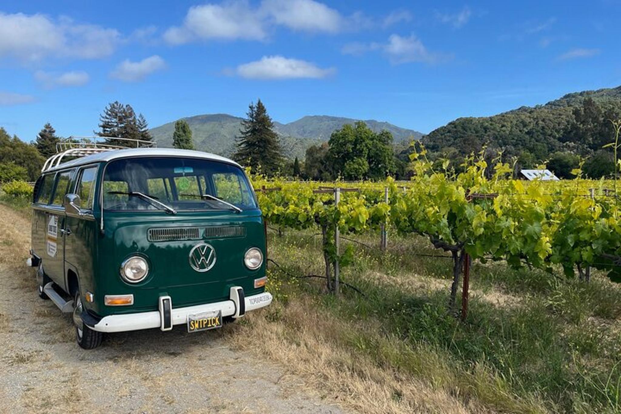 Monterey Wine Tasting Tour in Vintage VW Bus - Image 2