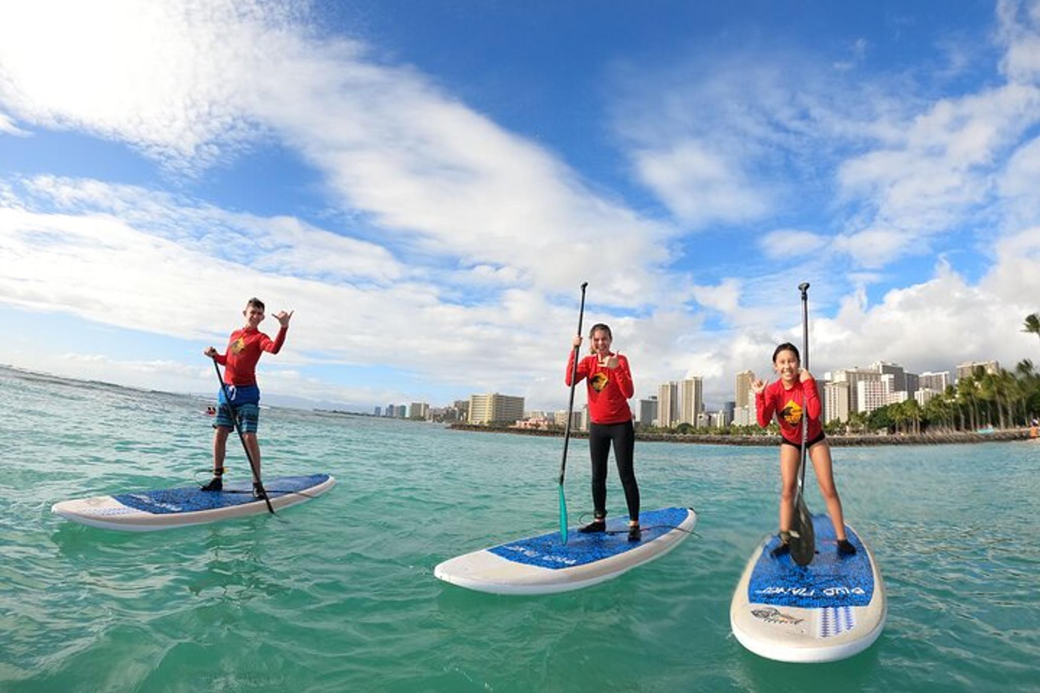 Waikiki Stand Up Paddle Group Lesson - Image 4