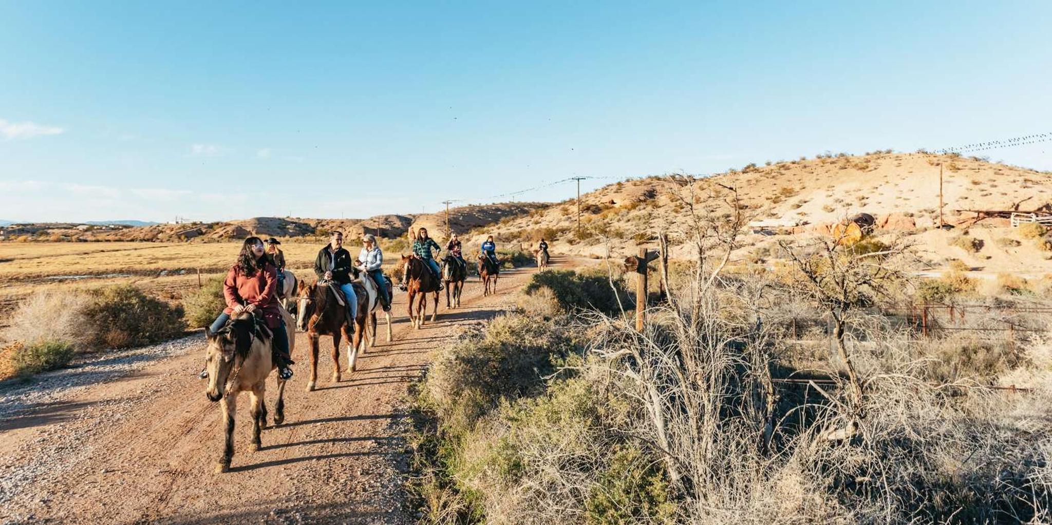 Las Vegas Sunset Horseback Ride with BBQ Dinner