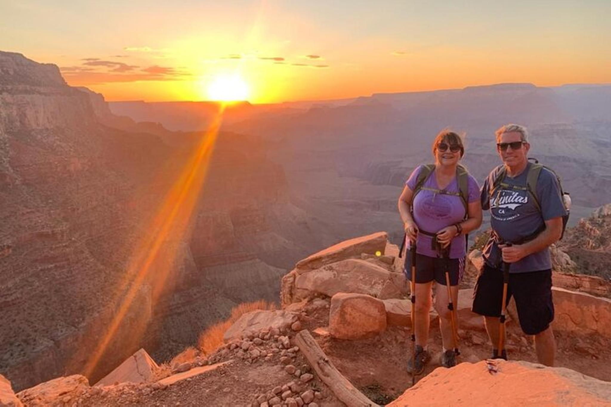Grand Canyon Hiking Adventure at Sunset - Image 6
