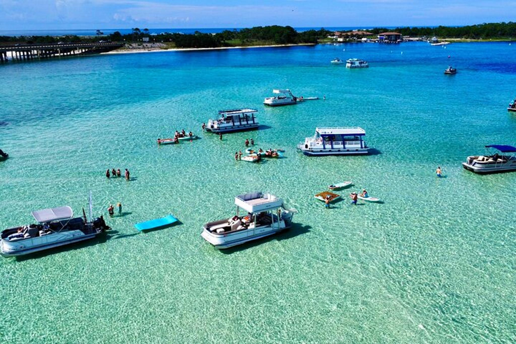 Destin Crab Island Tour with Floats 3 Hr