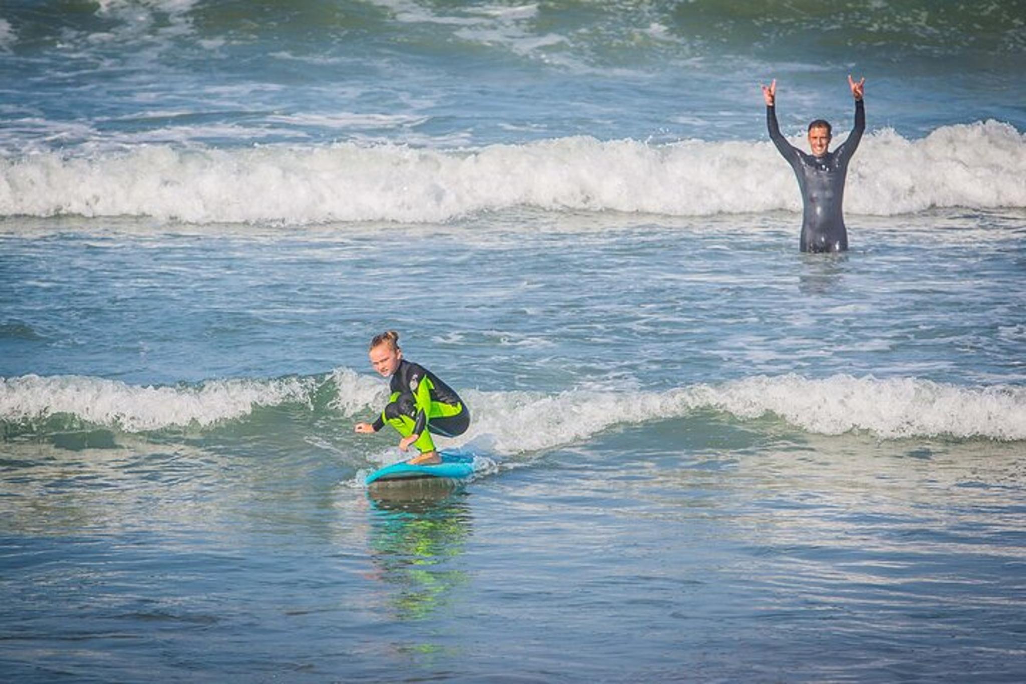 Huntington Beach Surf Lesson at Bolsa Chica - Image 3