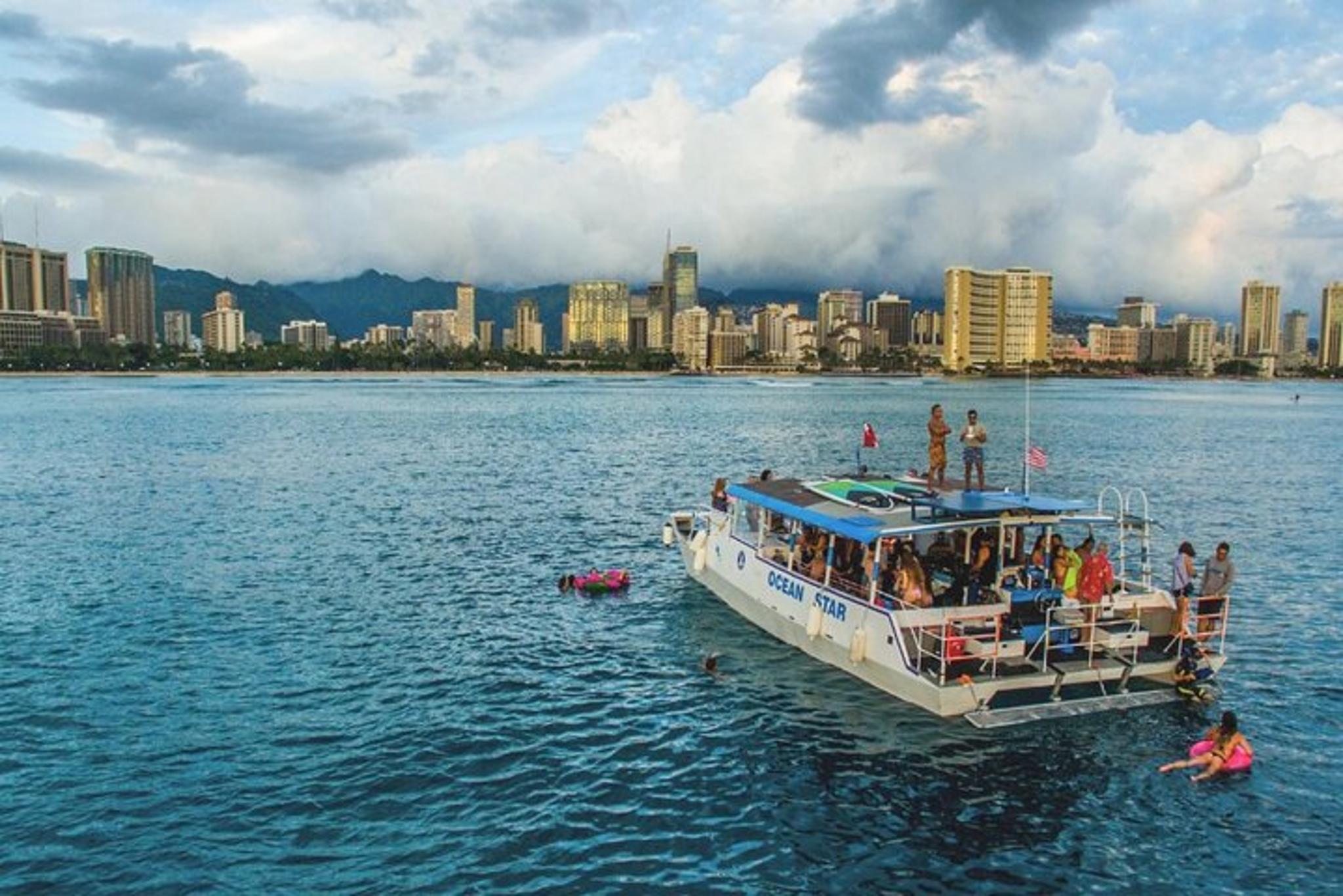 Waikiki Sunset Cruise with Live DJ and Swimming - Image 6