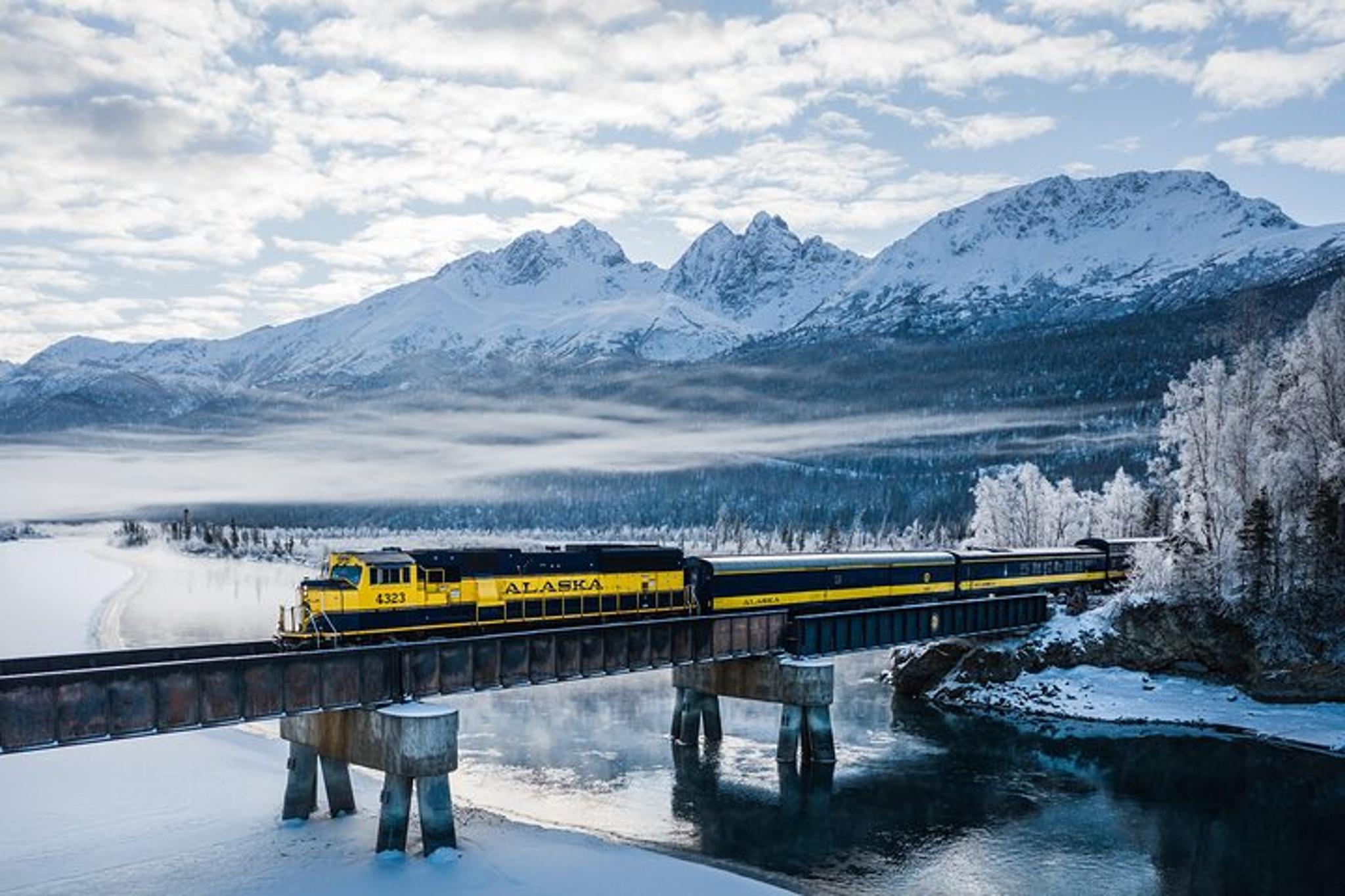 Anchorage to Fairbanks Aurora Winter Train - Image 4