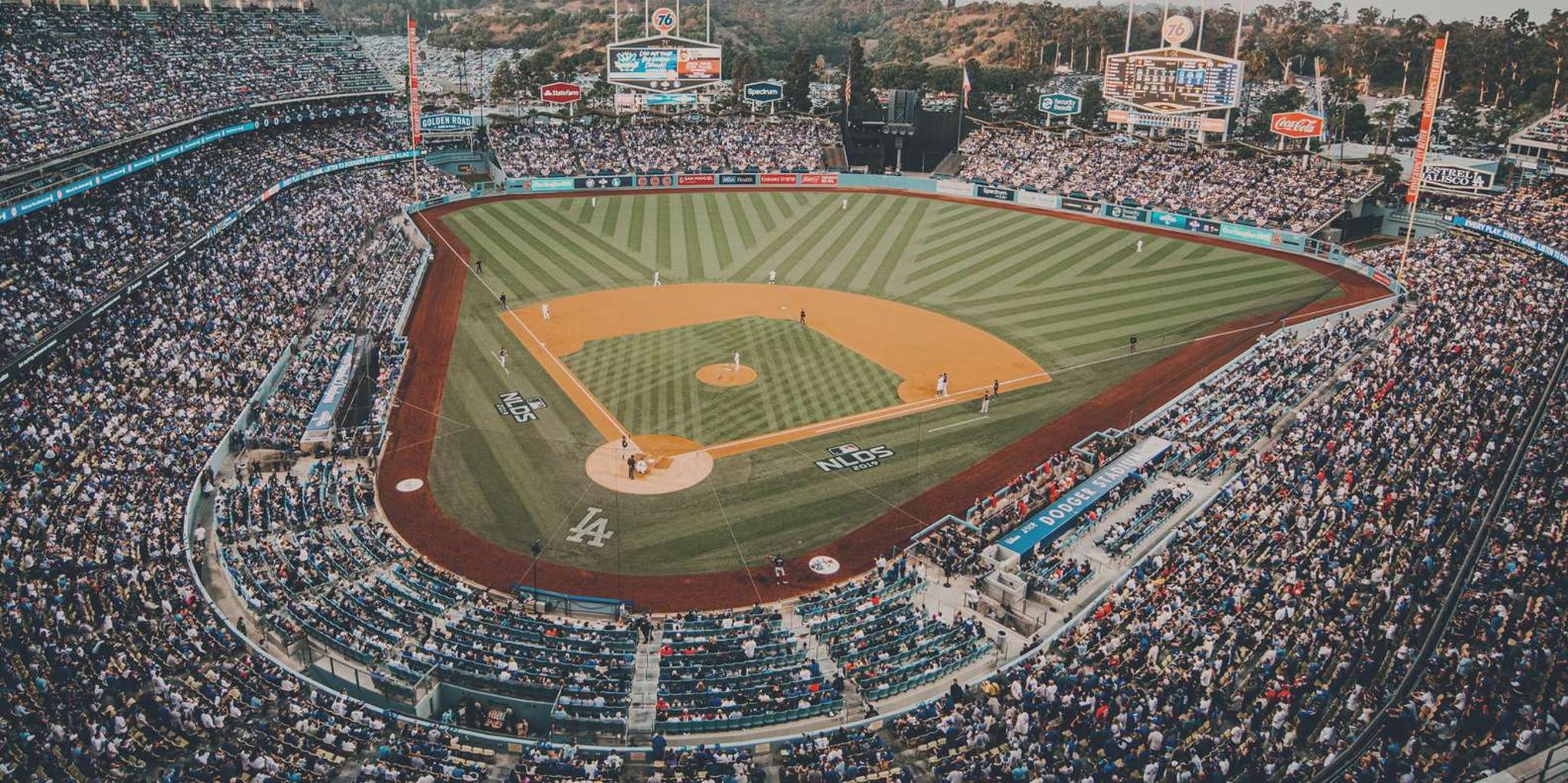 Los Angeles Dodgers Baseball Game at Dodger Stadium