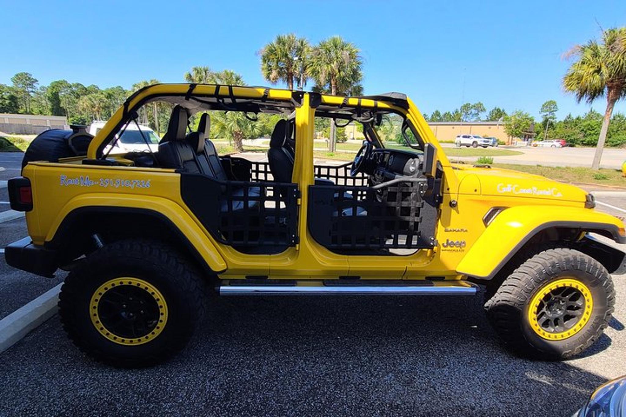 Orange Beach Convertible Jeep Rental
