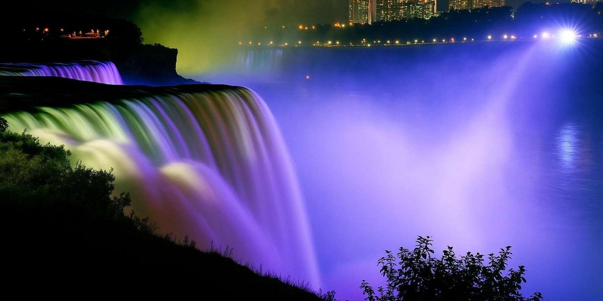 Niagara Falls Nightlight Experience with Fireworks - Image 4