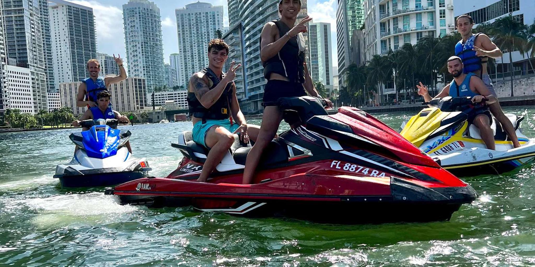 Miami Jet Ski Adventure in Biscayne Bay