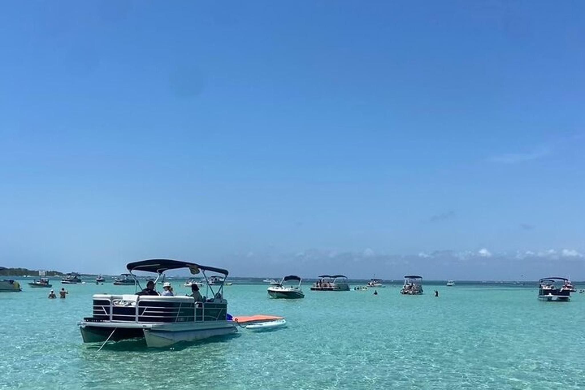 Fort Walton Beach Pontoon Boat Rental to Crab Island - Image 6