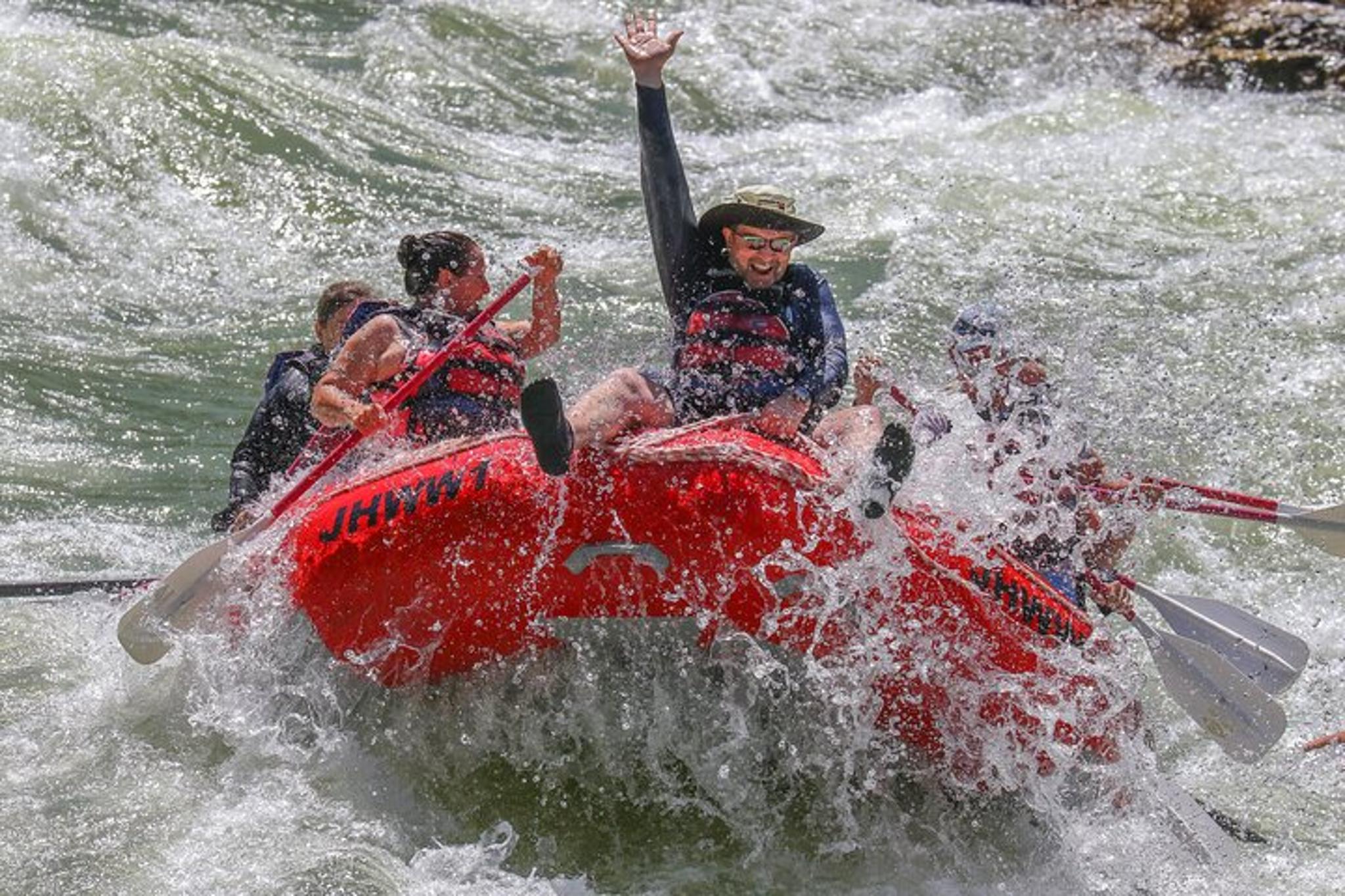 Jackson Hole Whitewater Rafting Small Boat - Image 2