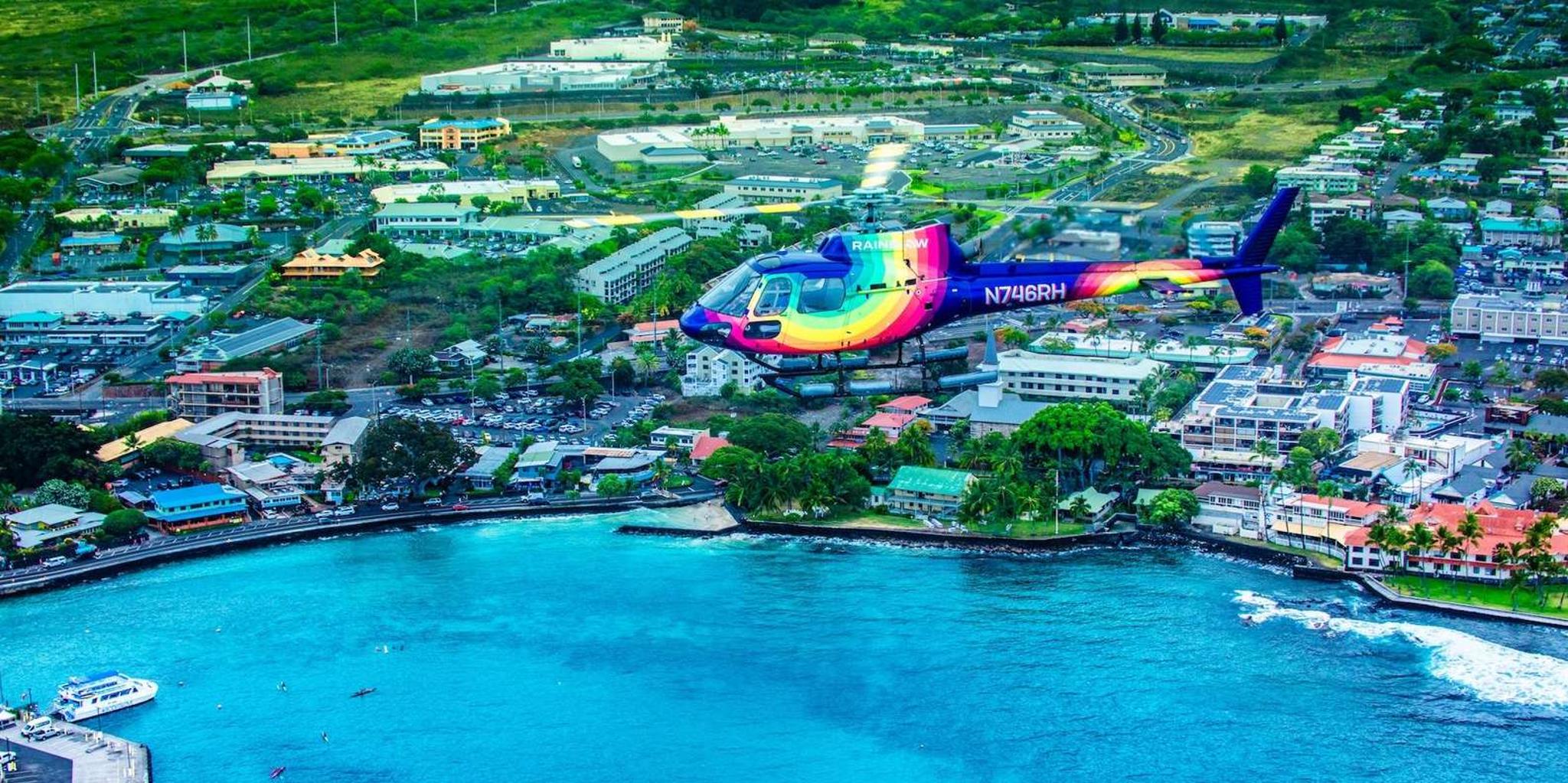 Kona Helicopter Tour with Coffee Farm Landing - Image 6