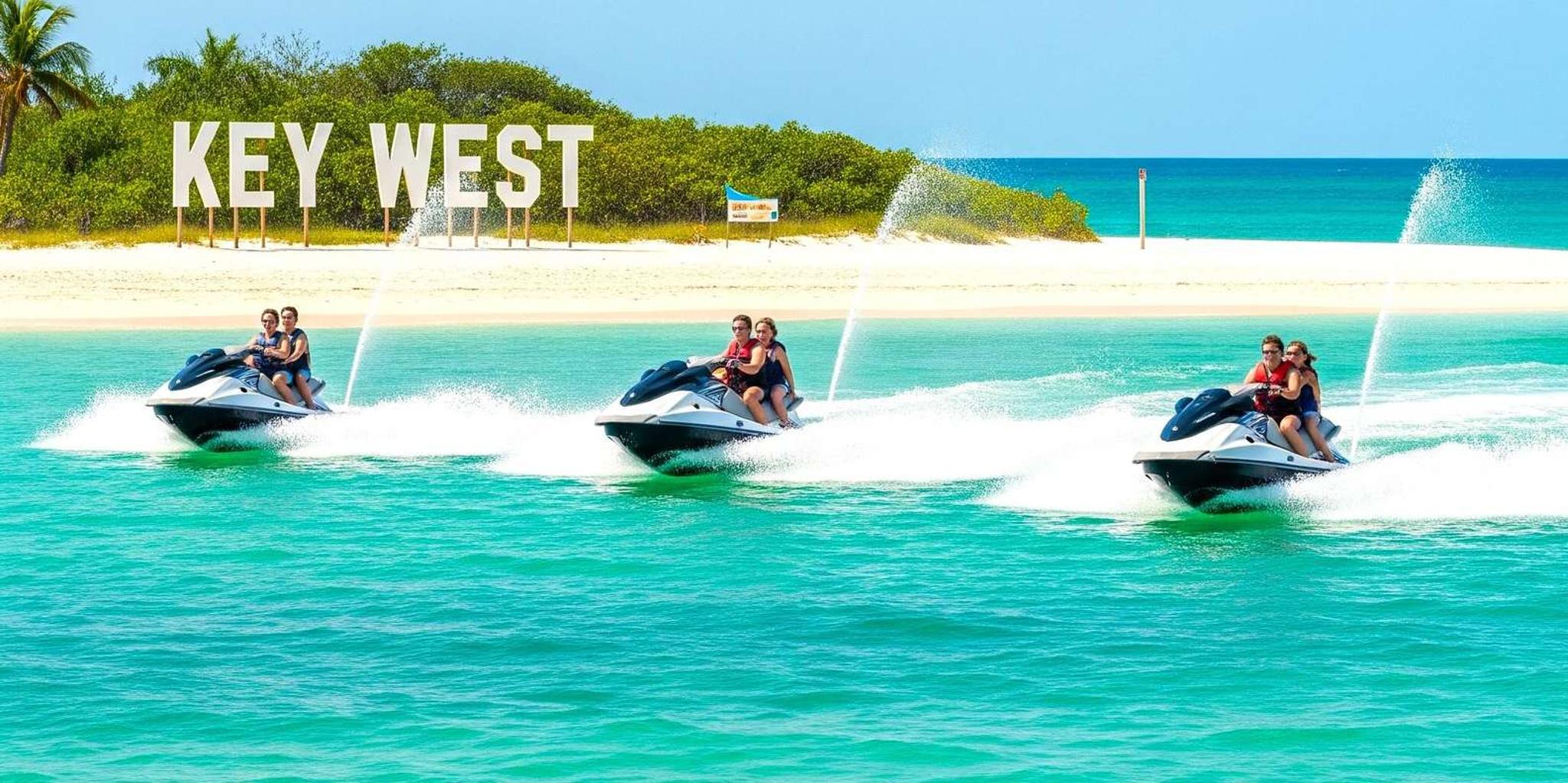Miami Jet Ski & Leisure Day Trip in Key West