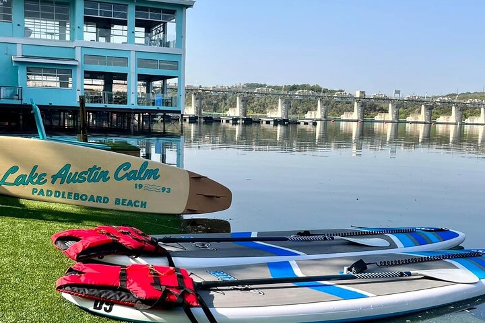 Austin Paddle Board Rental on Lake Austin 1 hr - Image 2