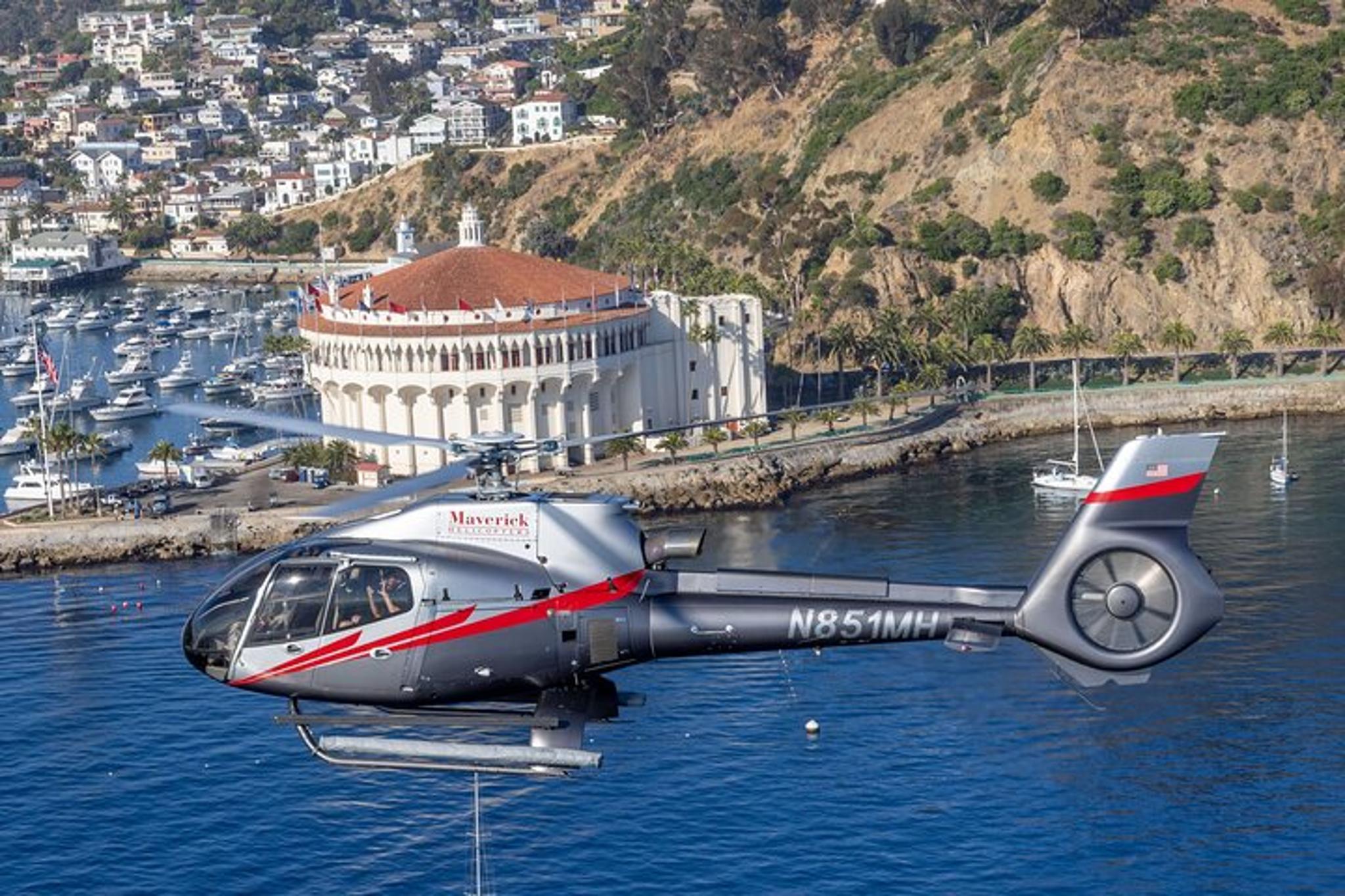 Catalina Island Helicopter Transfer to Long Beach